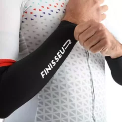 Manchettes Finisseur Thermal Noir -Guêtres de compression Cyclisme Soldes 3e0a5428 1