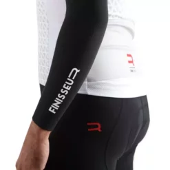 Manchettes Finisseur Thermal Noir -Guêtres de compression Cyclisme Soldes 3e0a5430 2