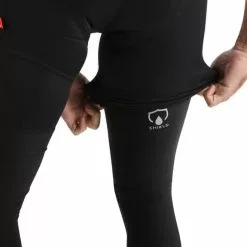 Jambières Finisseur Water Repellent Noir -Guêtres de compression Cyclisme Soldes 3e0a5440 1