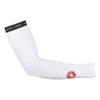 Manchettes Castelli UPF 50+ Light Blanc
