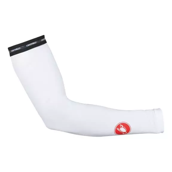 Manchettes Castelli UPF 50+ Light Blanc 3 Manchettes Castelli UPF 50+ Light Blanc