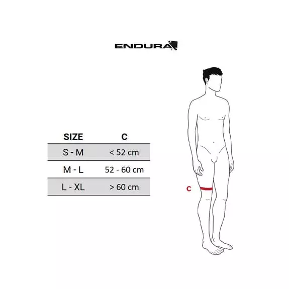 Jambières Endura Pro SL Noir 4 Jambières Endura Pro SL Noir – Image 2