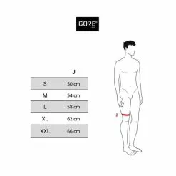 Jambières Gore Wear C3 Windstopper Noir Logo Blanc -Guêtres de compression Cyclisme Soldes GOW U COM leg warmer windstopper st v1