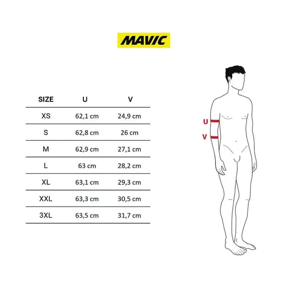 Manchettes Mavic Cosmic H2O Noir 4 Manchettes Mavic Cosmic H2O Noir – Image 2