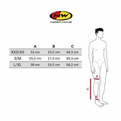 Jambières Northwave Easy Noir -Guêtres de compression Cyclisme Soldes NOW U COM legwarmers easy st v1