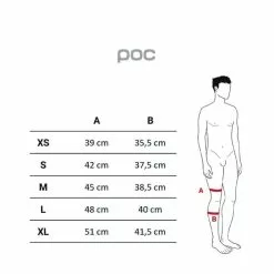 Genouillères POC VPD Air Noir -Guêtres de compression Cyclisme Soldes POC U COM knee pads st v1