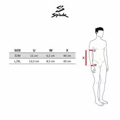 Manchettes Spiuk Anatomic Winter Noir -Guêtres de compression Cyclisme Soldes SPI U COM arm warmers profit coldnrain st v1