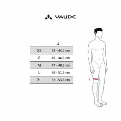 Jambières Warner Vaude II Noir -Guêtres de compression Cyclisme Soldes VAU U COM legwarmers st v1 2