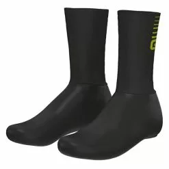 Guêtres de compression Cyclisme Soldes 58 ALE Couvre-chaussures Alé Whizzy Noir Jaune