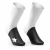 Couvre-chaussures Assos Assosoires RSR Blanc Noir -Guêtres de compression Cyclisme Soldes ass p13 62 699 18 001