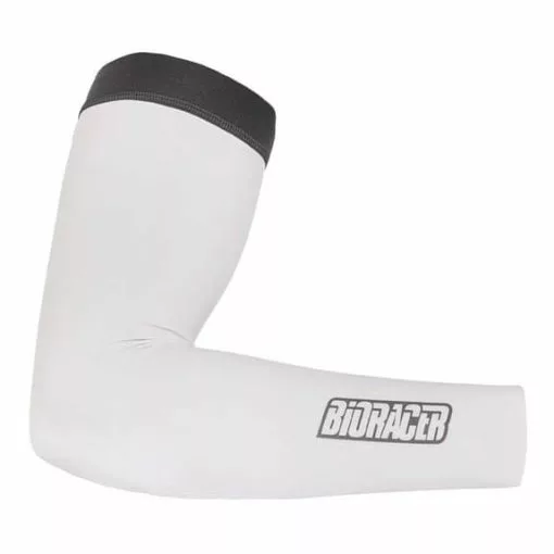Manchettes Bioracer Spitfire/Vesper Beige Blanc 7 Manchettes Bioracer Spitfire/Vesper Beige Blanc -Guêtres de compression Cyclisme Soldes bio br11704 beige 001