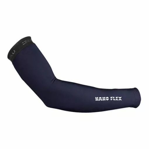 Manchons Castelli Nano Flex 3G Bleu Foncé 5 Manchons Castelli Nano Flex 3G Bleu Foncé -Guêtres de compression Cyclisme Soldes ca 4519529 414 001