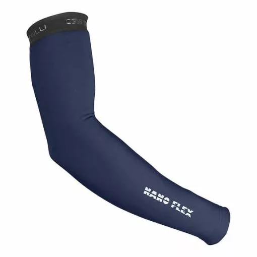 Manchettes Castelli Nano Flex 3G Bleu Intense 1 Manchettes Castelli Nano Flex 3G Bleu Intense -Guêtres de compression Cyclisme Soldes ca 4519529 424 001