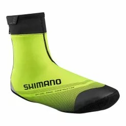 Couvre-chaussures Shimano Soft Shell S1100R Jaune Fluo