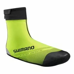 Couvre-chaussures Shimano Soft Shell S1100X Jaune Fluo