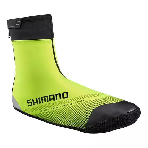Couvre-chaussures Shimano Soft Shell S1100X Jaune Fluo 3 Couvre-chaussures Shimano Soft Shell S1100X Jaune Fluo
