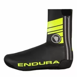 Couvre-chaussures Endura Road Jaune Fluo Noir