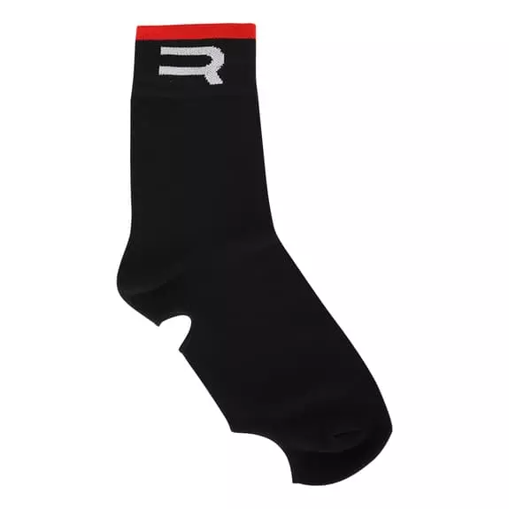 Couvre-chaussures Finisseur Knitted Noir Rouge 3 Couvre-chaussures Finisseur Knitted Noir Rouge