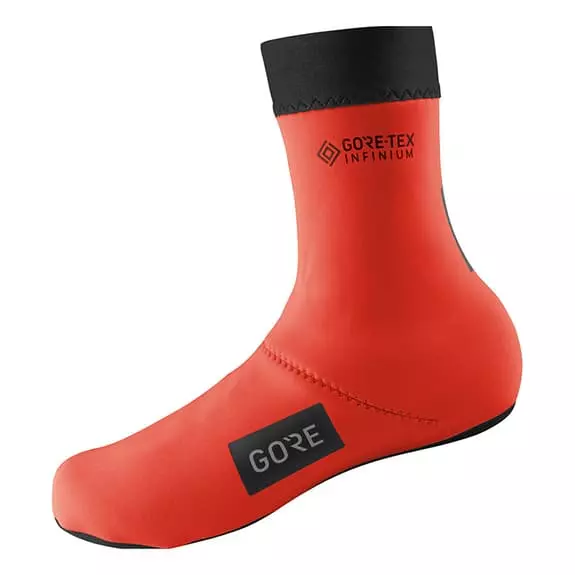Gore Wear Couvre-chaussures GOREWEAR Shield Thermo GORE-TEX INFINIUM™ Rouge Brillant Noir 3 Gore Wear Couvre-chaussures GOREWEAR Shield Thermo GORE-TEX INFINIUM™ Rouge Brillant Noir