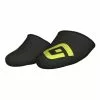 ALE Pointes-chaussures Alé Shield Toecover Noir Jaune Fluor -Guêtres de compression Cyclisme Soldes l09354018