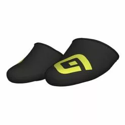 ALE Pointes-chaussures Alé Shield Toecover Noir Jaune Fluor