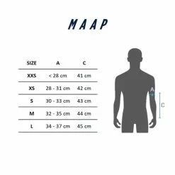 Manchettes MAAP UV Noir -Guêtres de compression Cyclisme Soldes maap manguitos st v1 3
