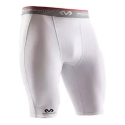 Short McDavid Compression Shorts Blanc