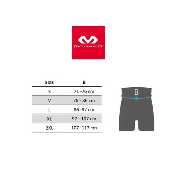 Short McDavid Cross Compression Noir 4 Short McDavid Cross Compression Noir – Image 2