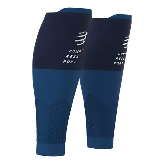 Guêtres De Compression Compressport R2V2 Bleu 3 Guêtres De Compression Compressport R2V2 Bleu
