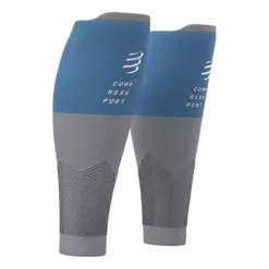 Manchons De Compression Compressport R2V2 Bleu Gris