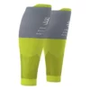 Guêtres De Compression Compressport R2V2 Vert Lime Gris -Guêtres de compression Cyclisme Soldes po su00002b 607 001