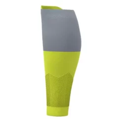 Guêtres De Compression Compressport R2V2 Vert Lime Gris -Guêtres de compression Cyclisme Soldes po su00002b 607 006