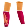 Manchettes Compressport ArmForce Ultralight Orange Grenat -Guêtres de compression Cyclisme Soldes po su00008b 313 001