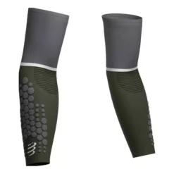 Manchettes Compressport ArmForce Ultralight Gris Vert