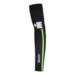 Manchettes Santini Vis Ironman Noir Vert Fluo