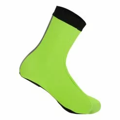 Couvre-chaussures Santini Adapt Vert Fluo -Guêtres de compression Cyclisme Soldes st sp577winadapt vf 002